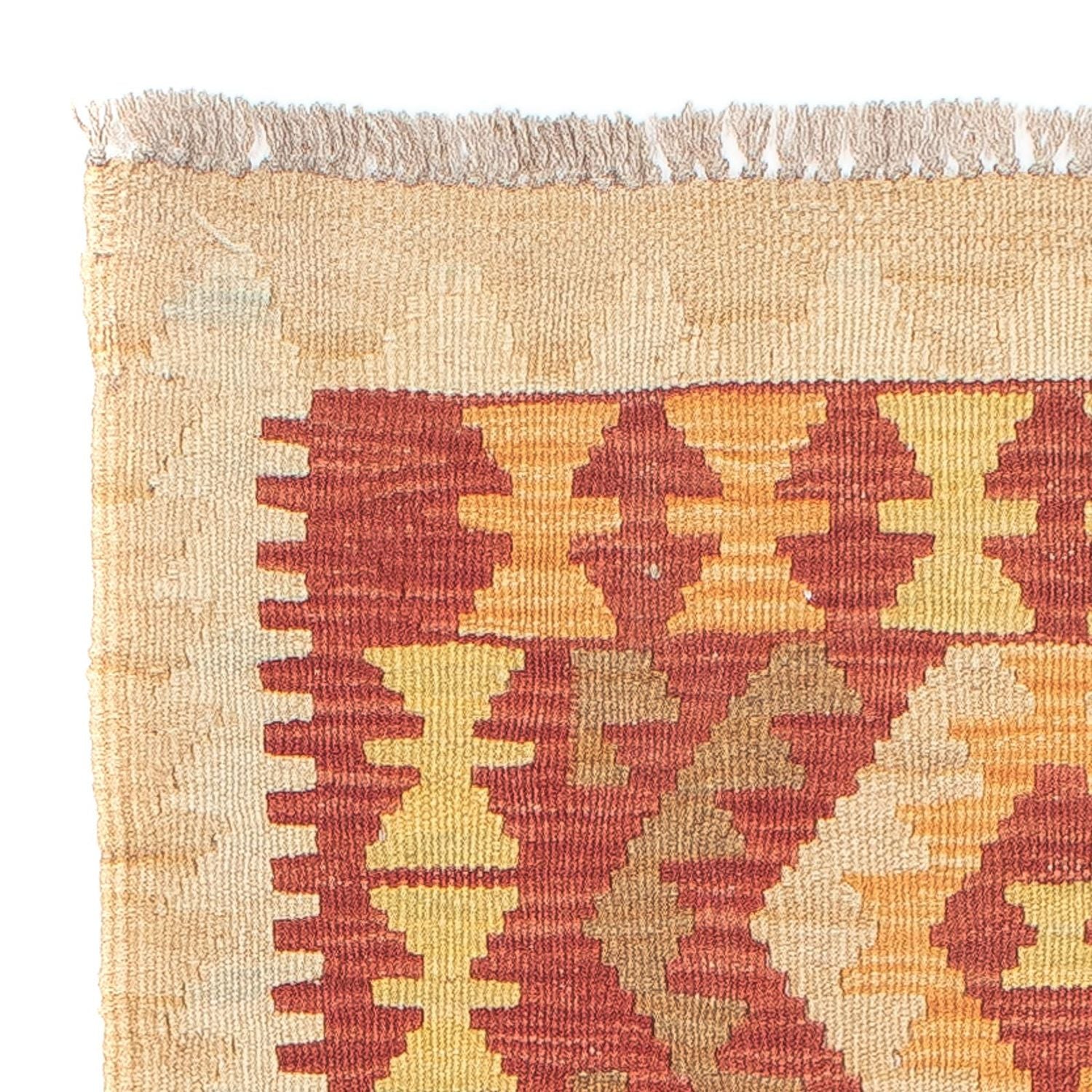 Løber Kelim Carpet - Splash - 197 x 56 cm - flerfarvet