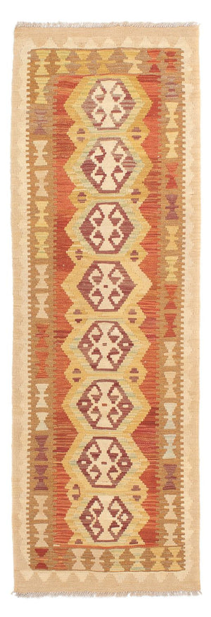 Løber Kelim Carpet - Splash - 194 x 64 cm - flerfarvet