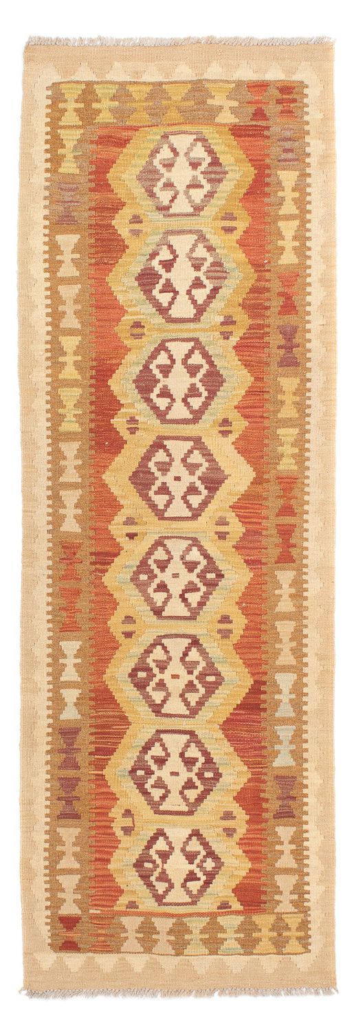 Løber Kelim Carpet - Splash - 194 x 64 cm - flerfarvet