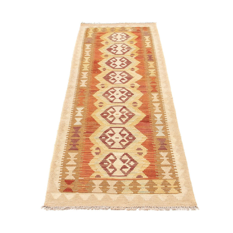 Løber Kelim Carpet - Splash - 194 x 64 cm - flerfarvet