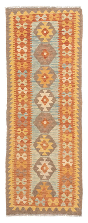Løber Kelim Carpet - Splash - 191 x 65 cm - flerfarvet