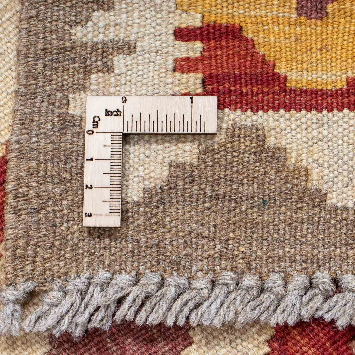 Løber Kelim Carpet - Splash - 192 x 49 cm - flerfarvet