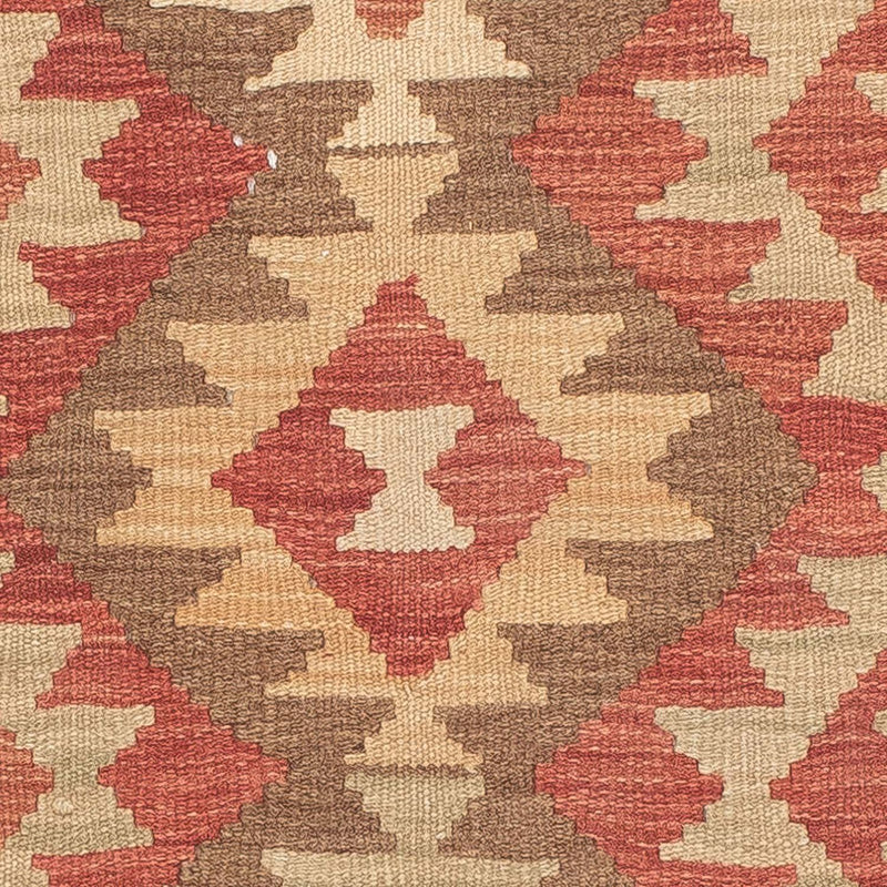 Løber Kelim Carpet - Splash - 192 x 97 cm - flerfarvet