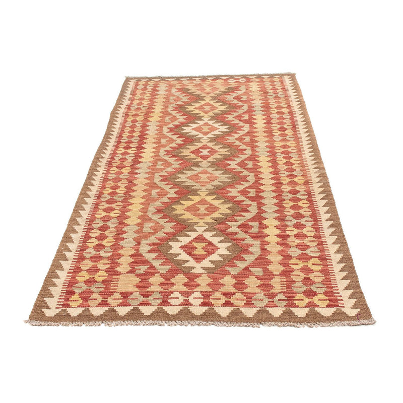 Løber Kelim Carpet - Splash - 192 x 97 cm - flerfarvet