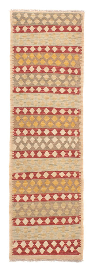 Løber Kelim Carpet - Splash - 210 x 56 cm - flerfarvet