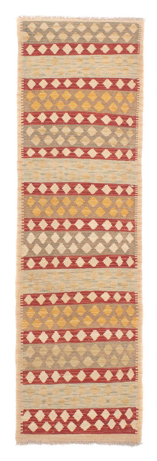 Løber Kelim Carpet - Splash - 210 x 56 cm - flerfarvet