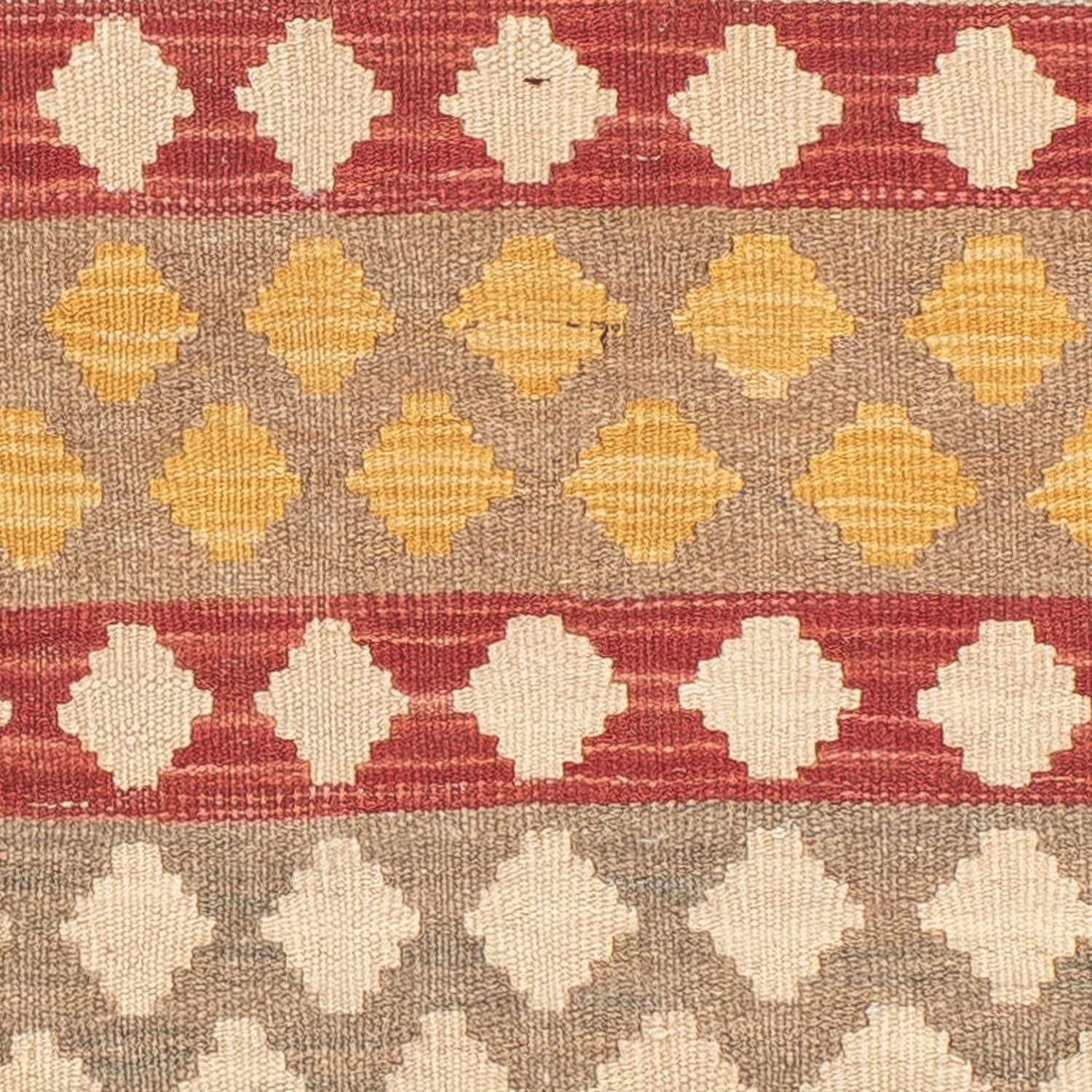 Løber Kelim Carpet - Splash - 210 x 56 cm - flerfarvet