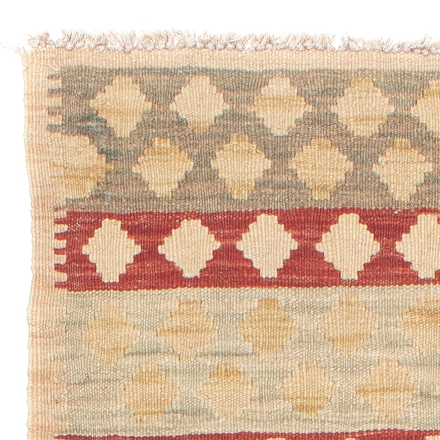 Løber Kelim Carpet - Splash - 210 x 56 cm - flerfarvet