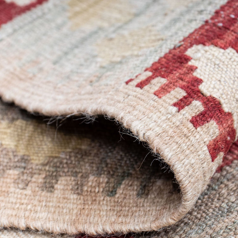 Løber Kelim Carpet - Splash - 210 x 56 cm - flerfarvet