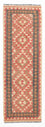 Løber Kelim Carpet - Splash - 203 x 60 cm - lysrød
