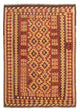 Kilim Maimana Tæppe 195x141cm - Uldtæppe