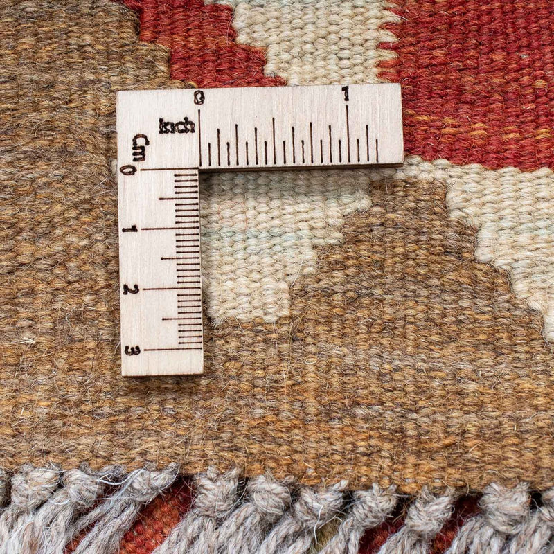 Løber Kelim Carpet - Splash - 222 x 57 cm - flerfarvet