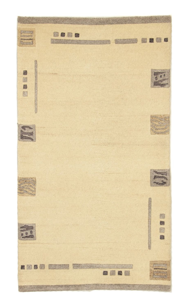 Nepal Tæppe - 160 x 90 cm - beige