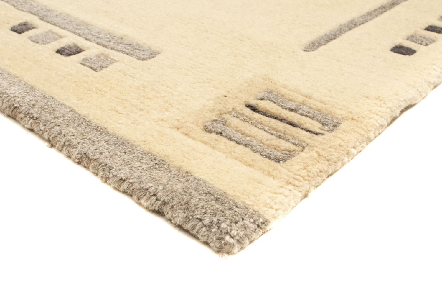Nepal Tæppe - 160 x 90 cm - beige
