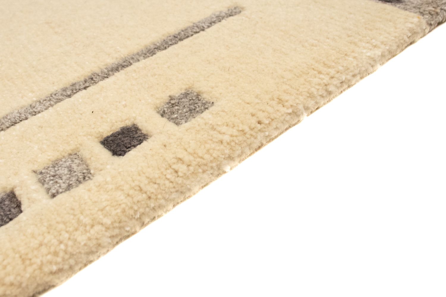 Nepal Tæppe - 160 x 90 cm - beige