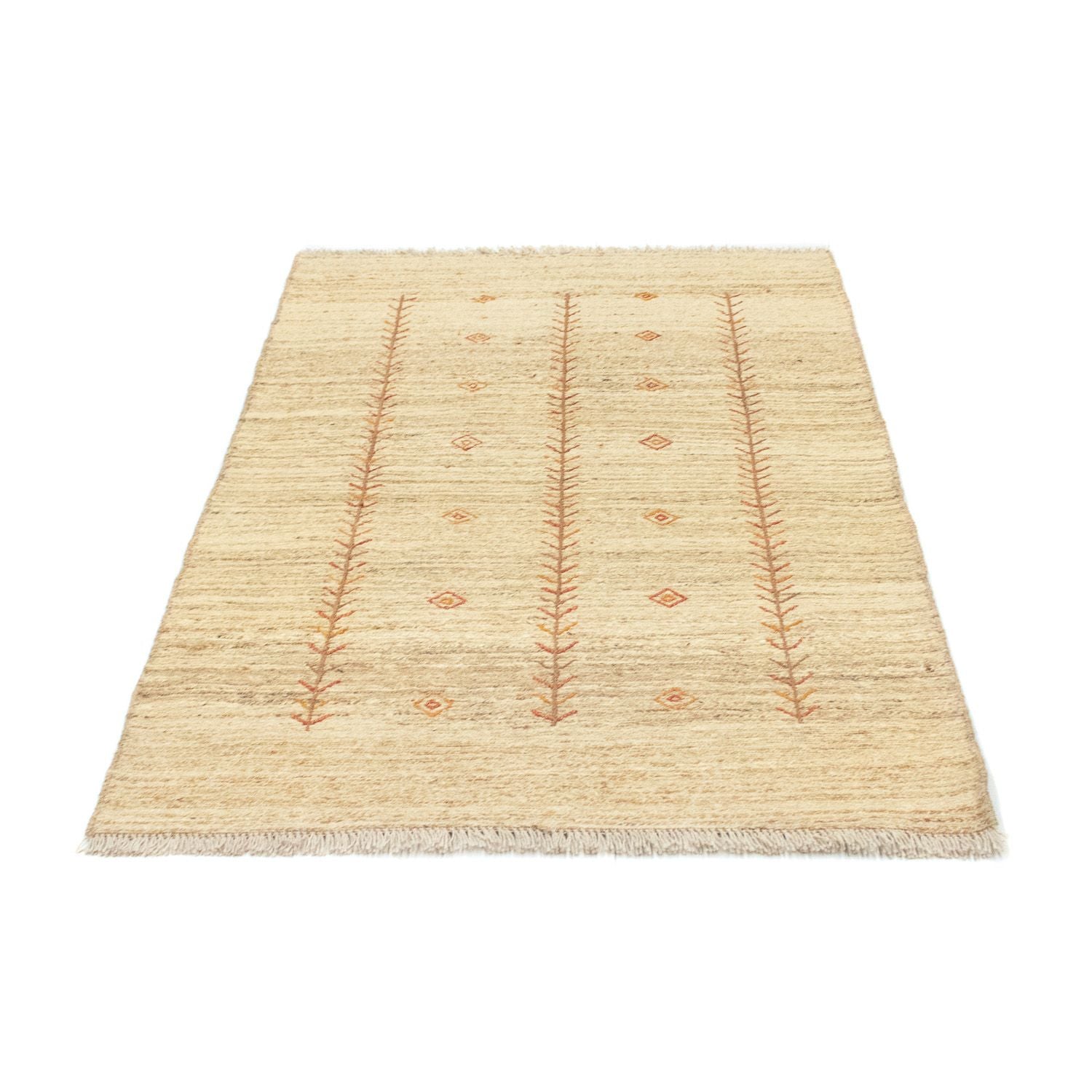 Gabbeh-tæppe - Persisk - 152 x 98 cm - beige