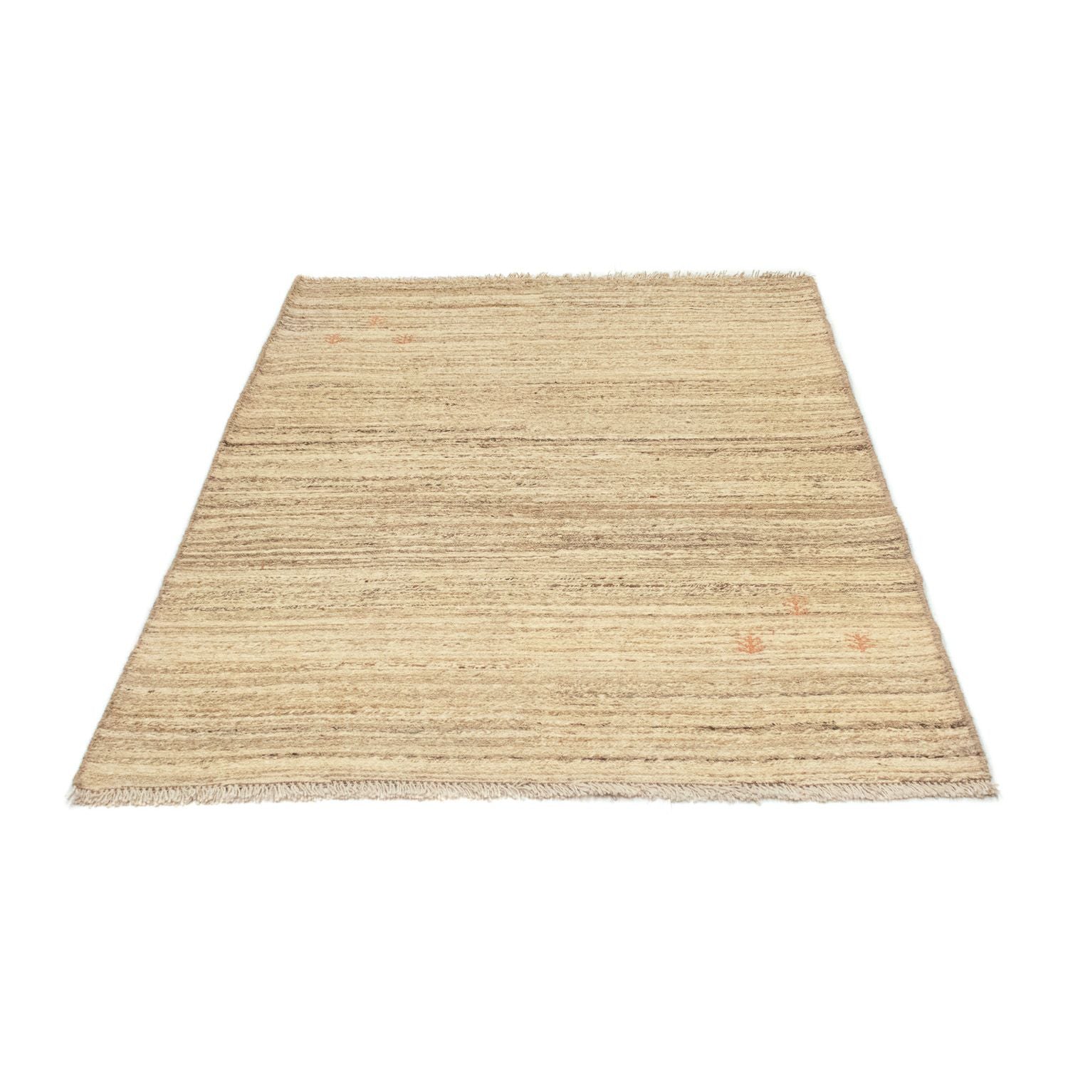 Gabbeh-tæppe - Persisk - 166 x 118 cm - beige