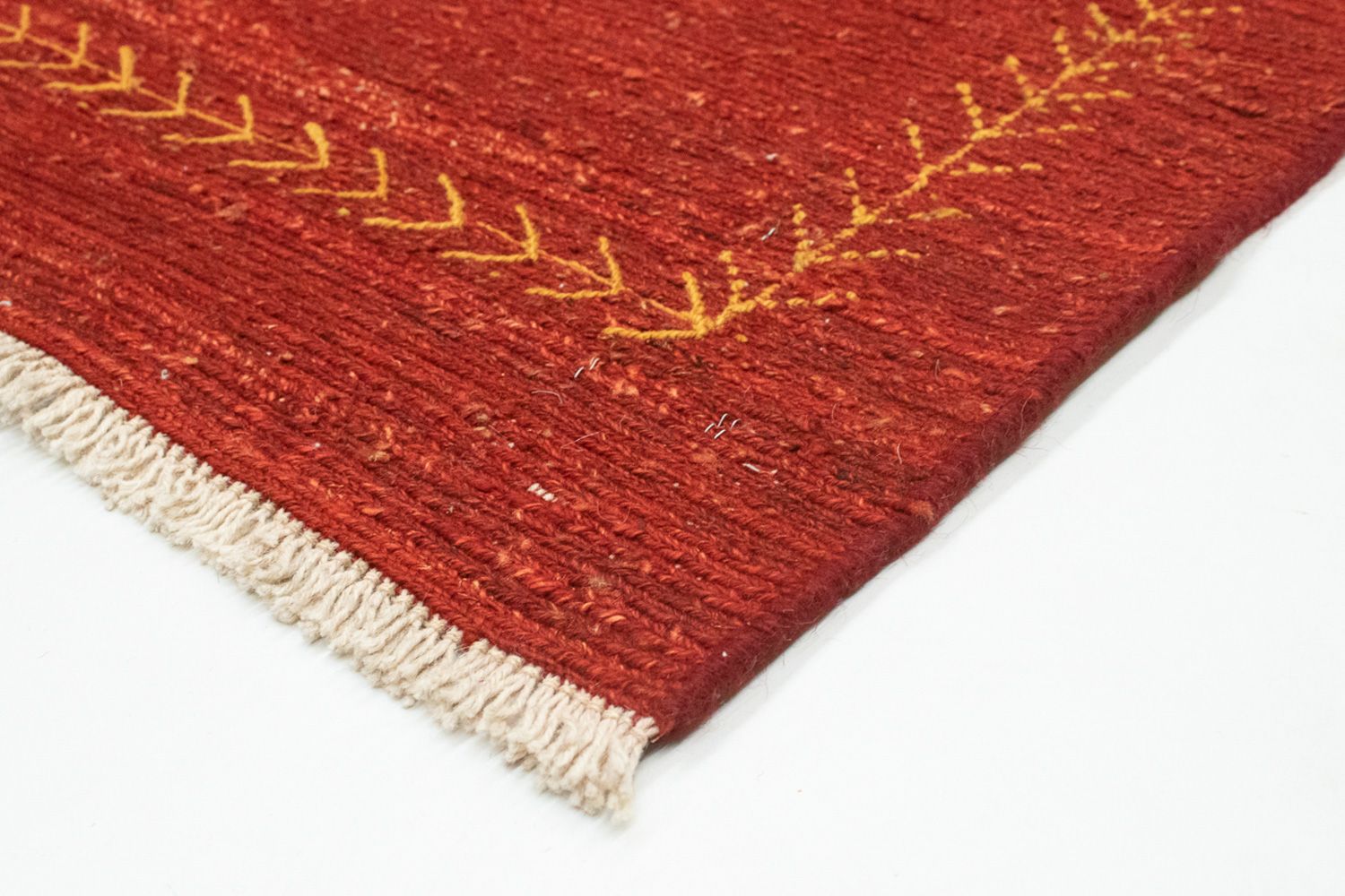 Gabbeh-tæppe - Persisk - 171 x 118 cm - rød