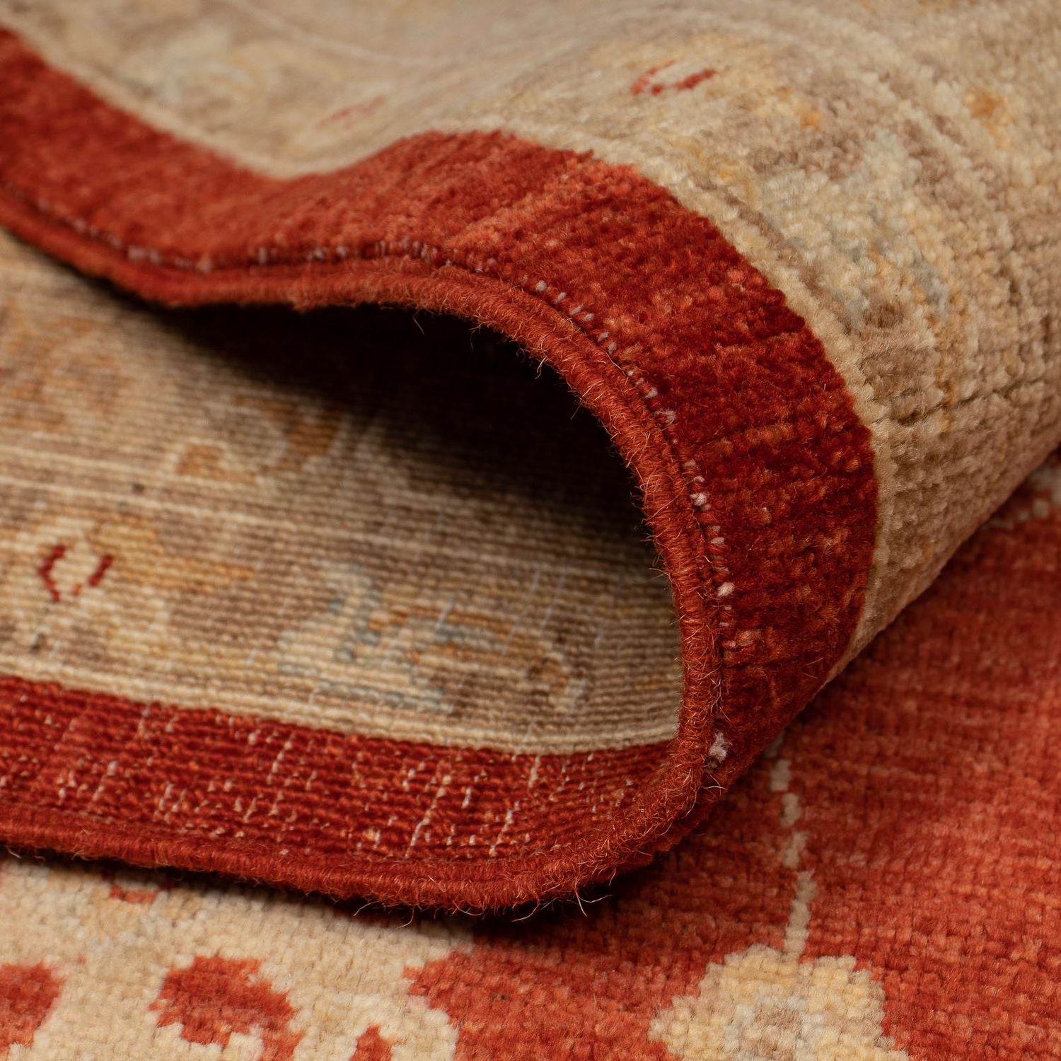Ziegler Carpet - 295 x 249 cm - mørkerød