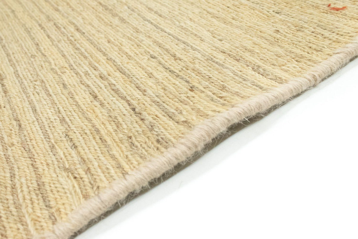 Gabbeh-tæppe - Persisk - 190 x 148 cm - beige