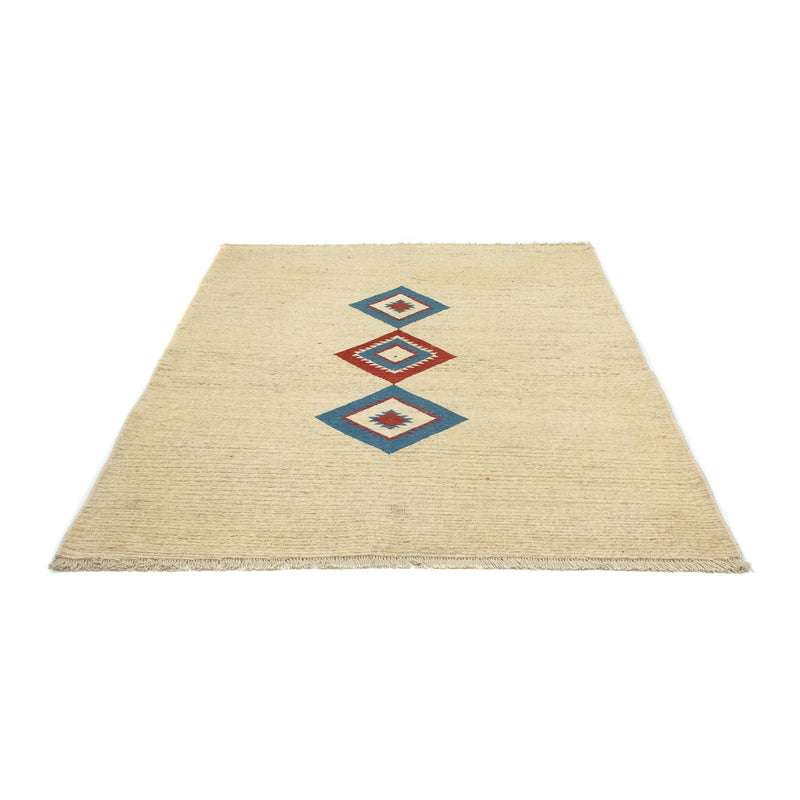 Gabbeh-tæppe - Persisk - 190 x 148 cm - beige