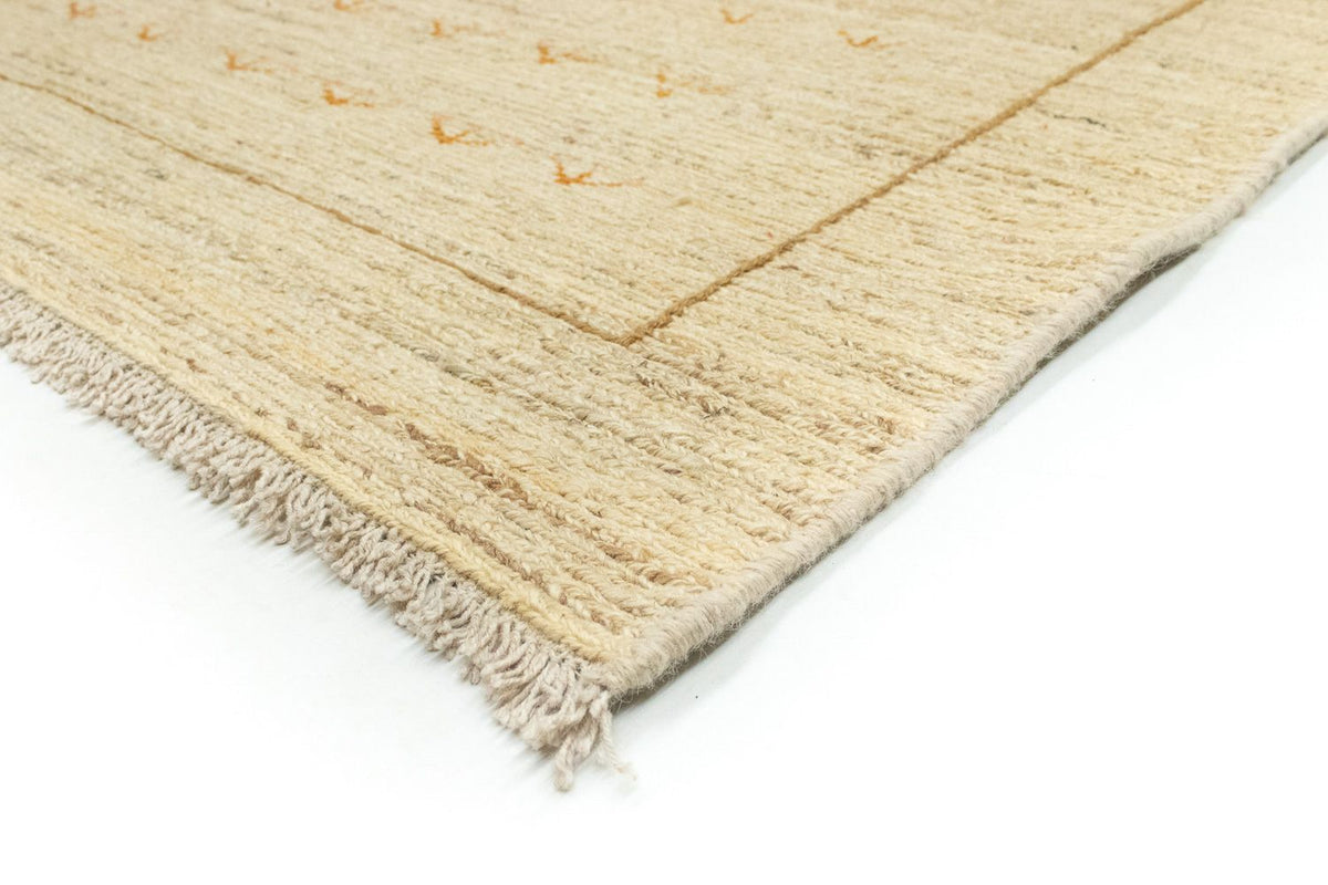 Gabbeh-tæppe - Persisk - 195 x 147 cm - beige