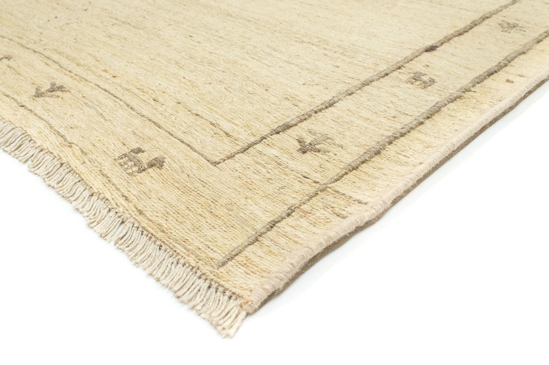 Gabbeh-tæppe - Persisk - 191 x 150 cm - beige