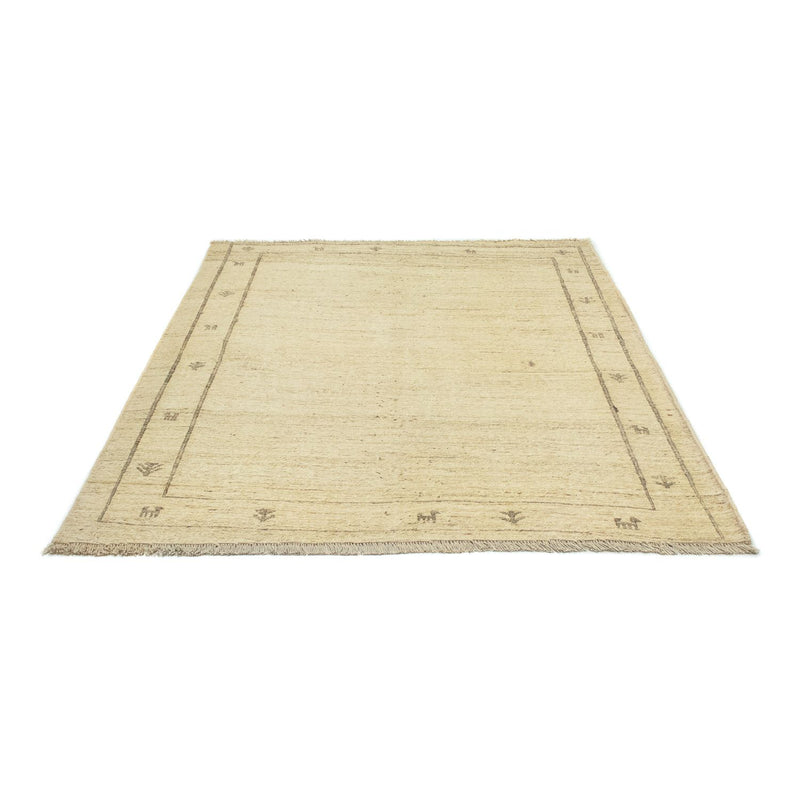 Gabbeh-tæppe - Persisk - 191 x 150 cm - beige