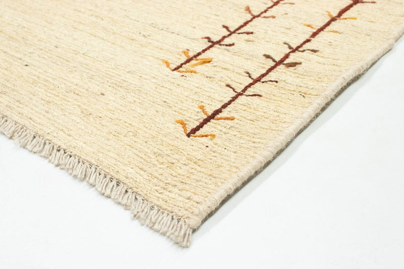 Gabbeh-tæppe - Persisk - 175 x 117 cm - beige