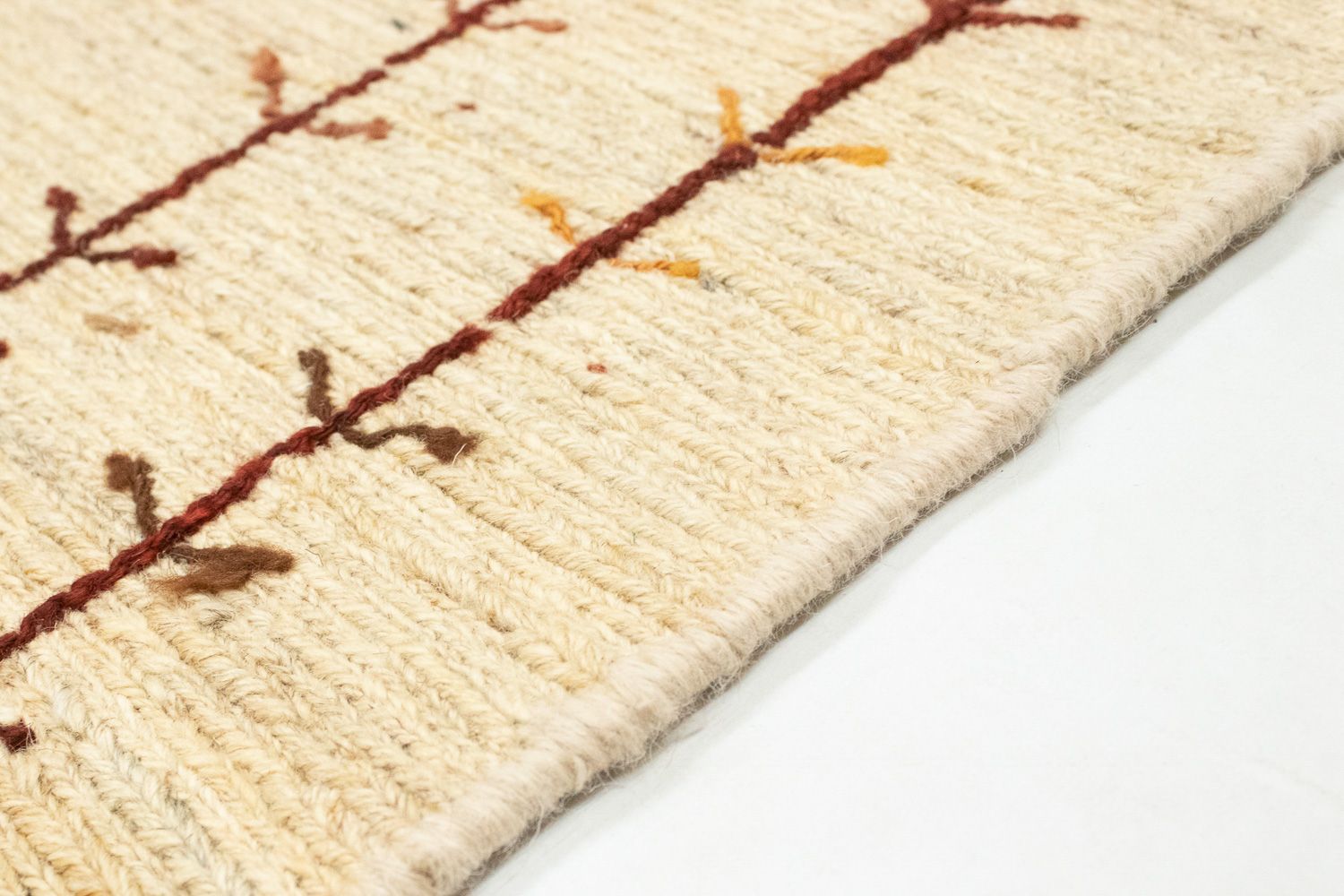 Gabbeh-tæppe - Persisk - 175 x 117 cm - beige