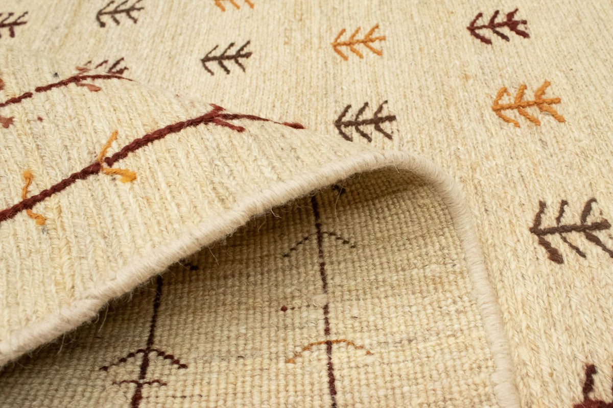 Gabbeh-tæppe - Persisk - 175 x 117 cm - beige