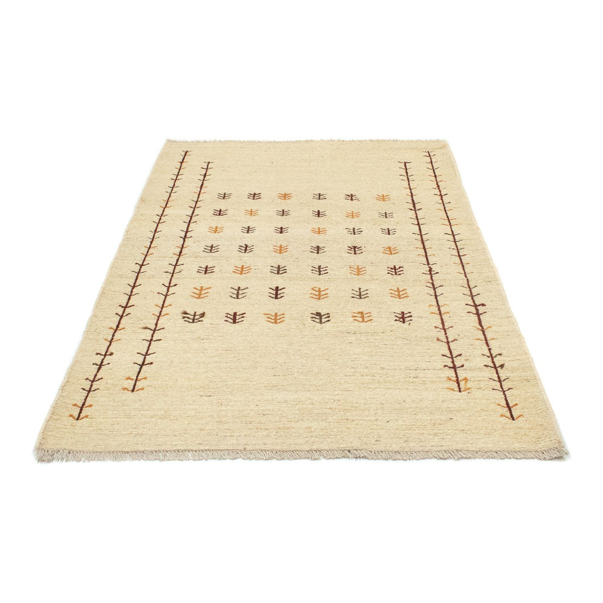 Gabbeh-tæppe - Persisk - 175 x 117 cm - beige