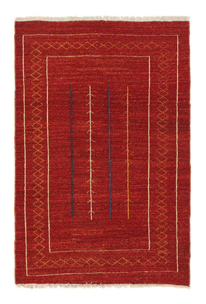 Gabbeh-tæppe - Persisk - 175 x 112 cm - rød