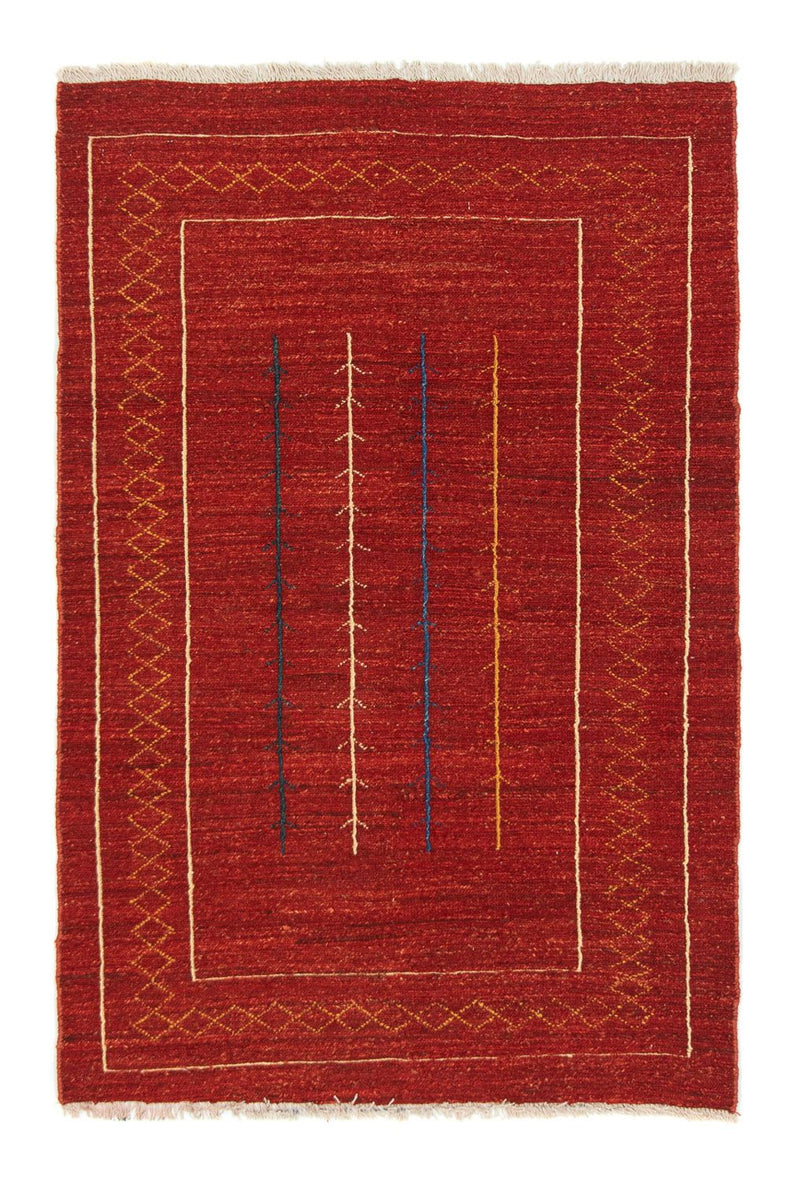 Gabbeh-tæppe - Persisk - 175 x 112 cm - rød