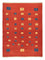 Gabbeh-tæppe - Persisk - 225 x 164 cm - rød