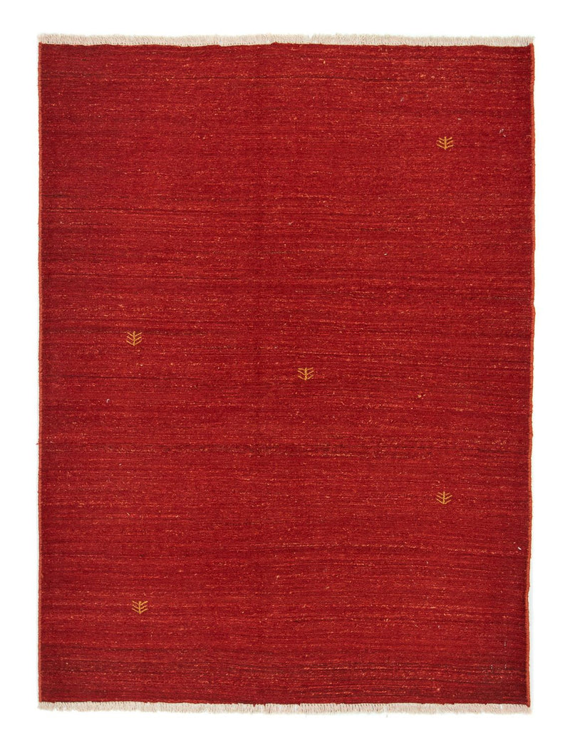 Gabbeh-tæppe - Persisk - 190 x 140 cm - rød