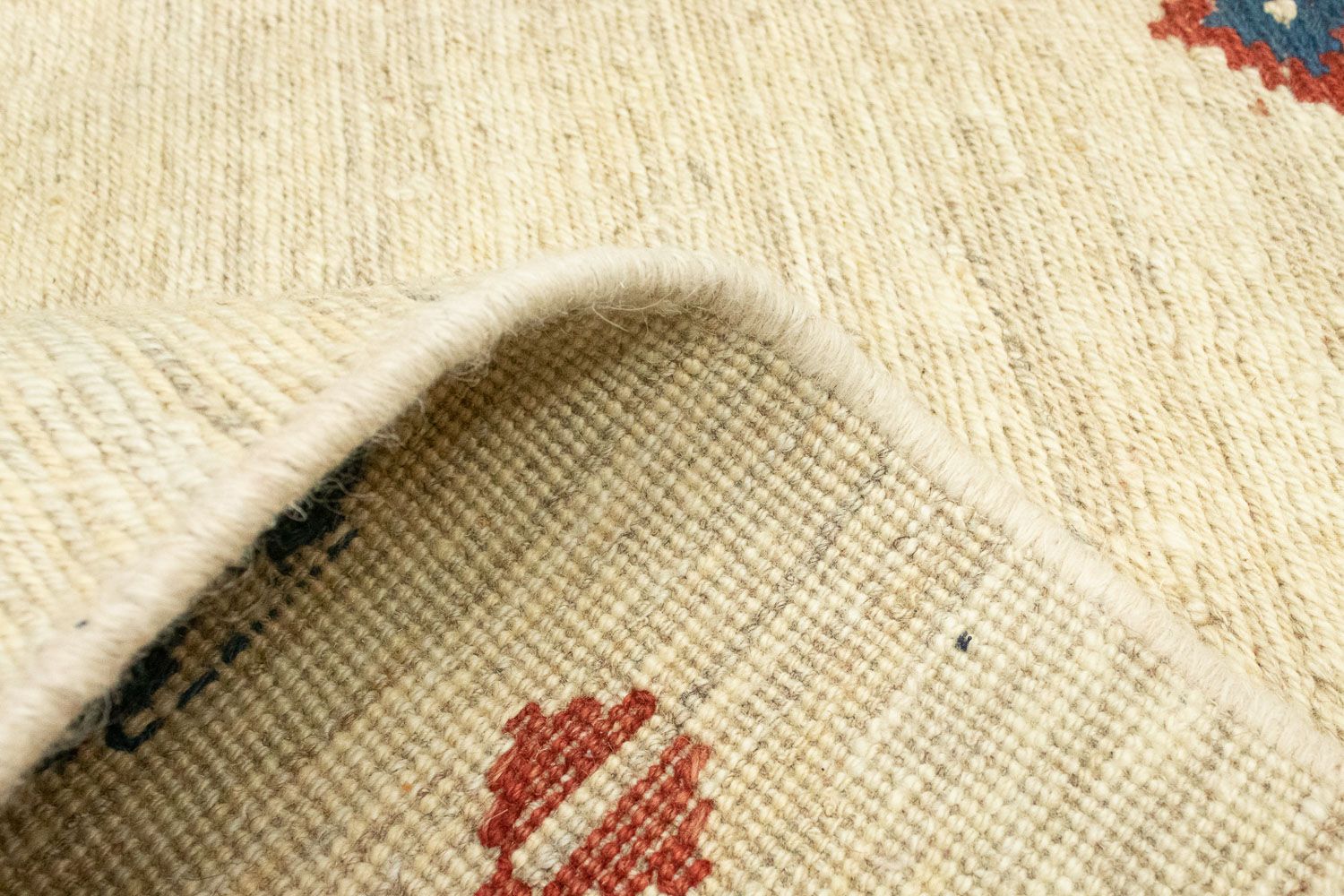 Gabbeh-tæppe - Persisk - 232 x 154 cm - beige