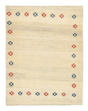 Gabbeh-tæppe - Persisk - 188 x 148 cm - beige