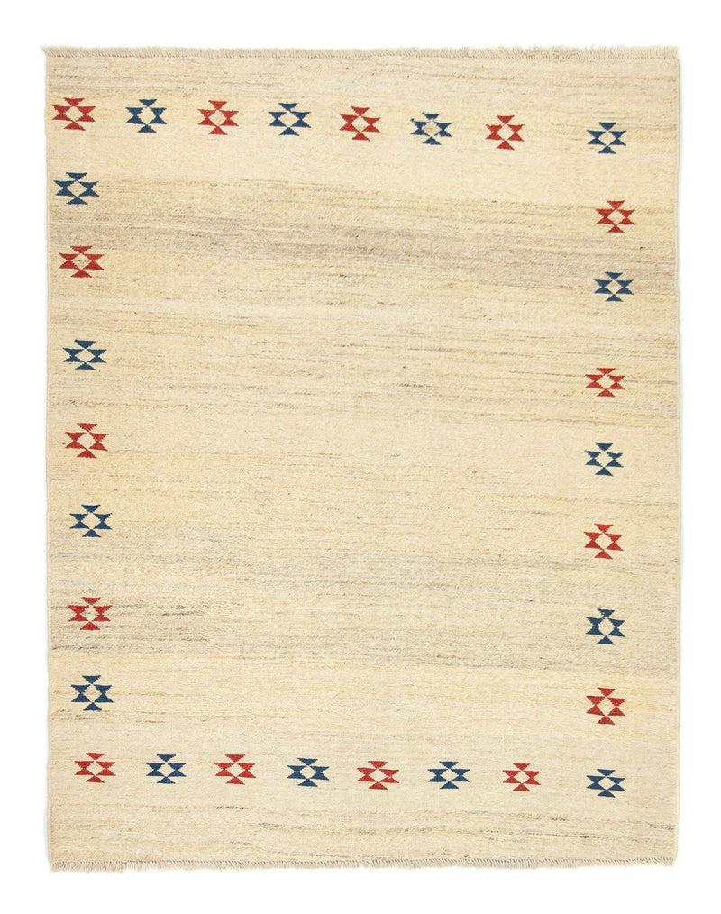Gabbeh-tæppe - Persisk - 188 x 148 cm - beige