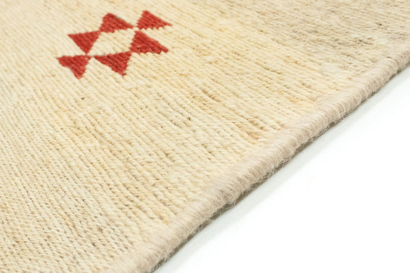 Gabbeh-tæppe - Persisk - 188 x 148 cm - beige