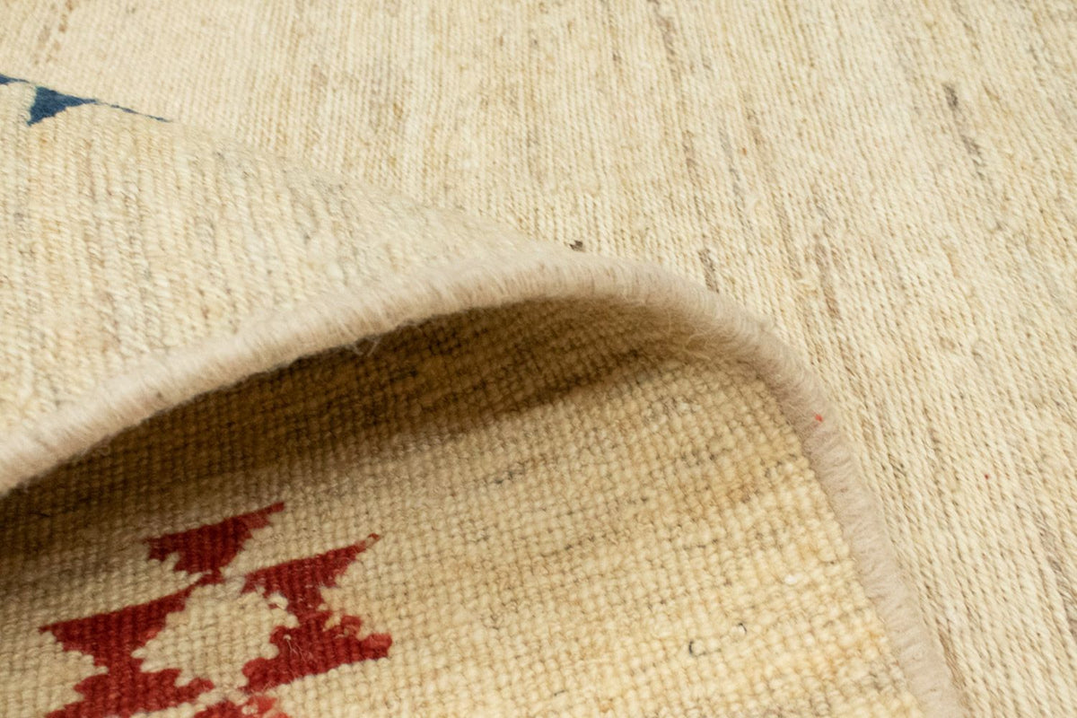 Gabbeh-tæppe - Persisk - 188 x 148 cm - beige