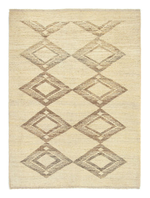 Gabbeh-tæppe - Persisk - 198 x 146 cm - beige