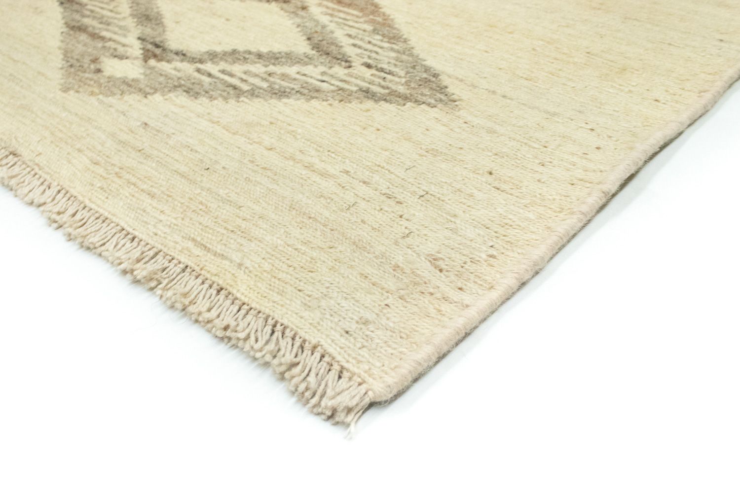 Gabbeh-tæppe - Persisk - 198 x 146 cm - beige