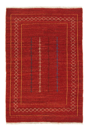 Gabbeh-tæppe - Persisk - 178 x 118 cm - rød