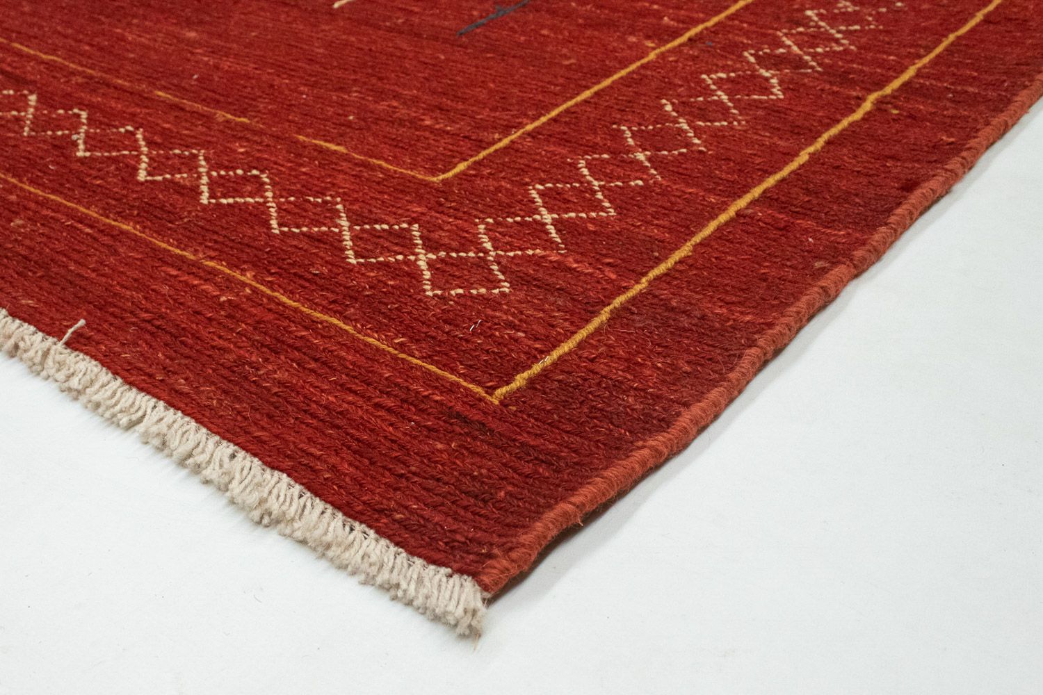 Gabbeh-tæppe - Persisk - 178 x 118 cm - rød