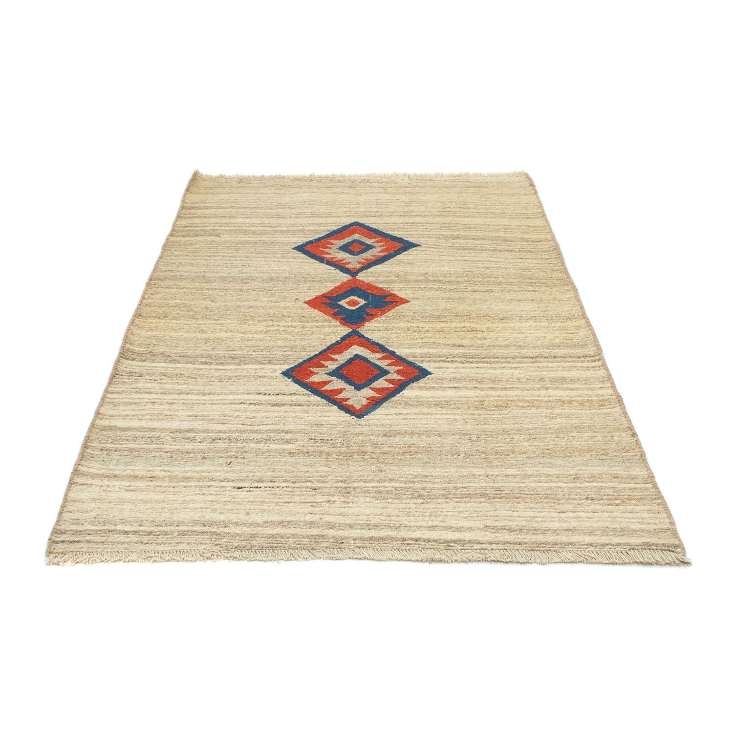 Gabbeh-tæppe - Persisk - 193 x 121 cm - beige