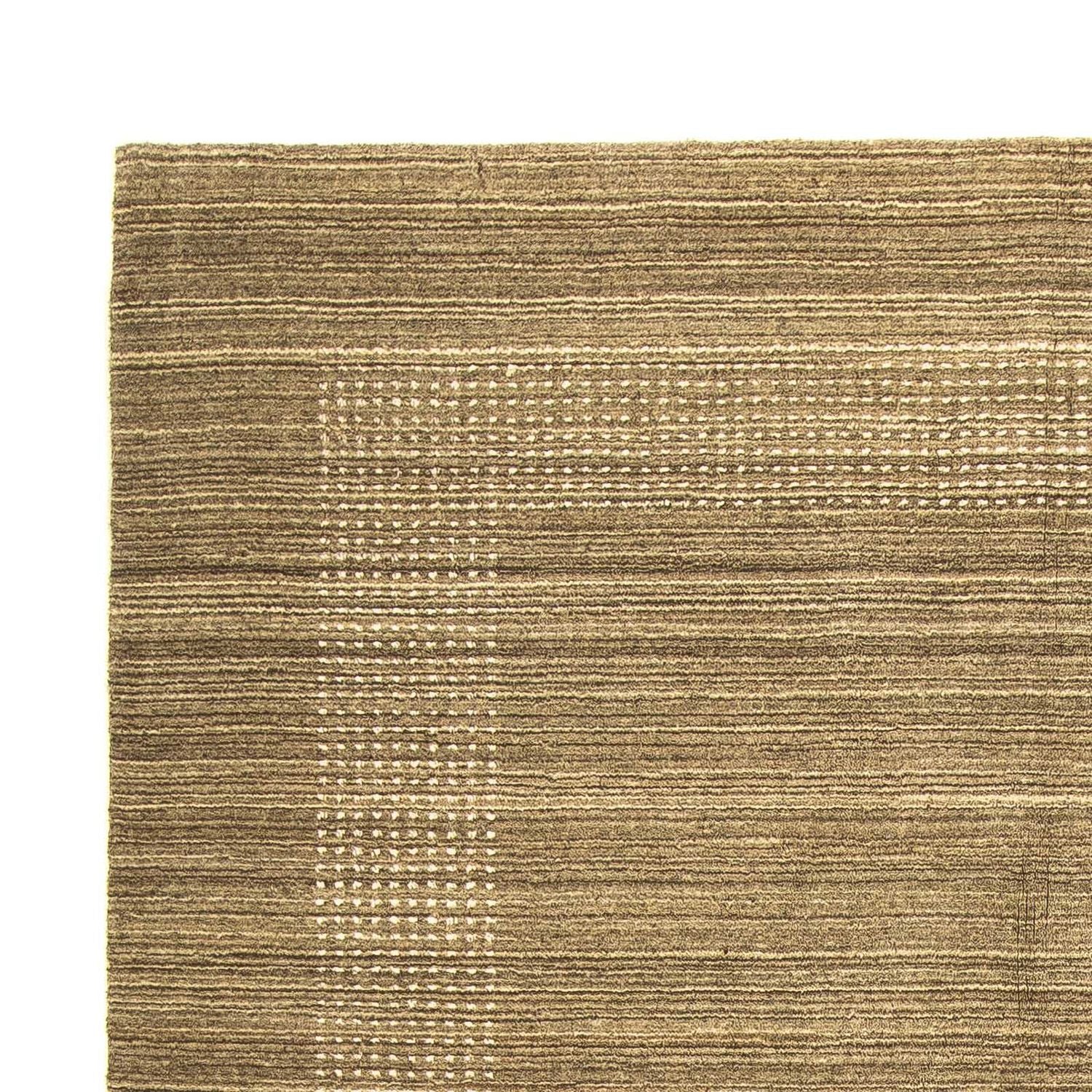 Gabbeh Tæppe - Loribaft Persisk - 240 x 170 cm - mørkebrun