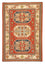 Kelim-tæppe - orientalsk - 254 x 194 cm - mørkerød
