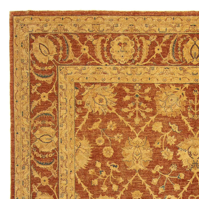 Persisk tæppe - Nomadisk - 390 x 302 cm - rust