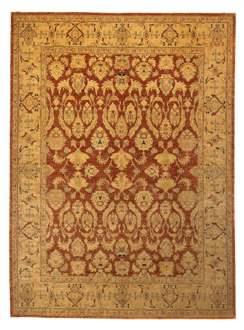 Persisk tæppe - Nomadisk - 407 x 330 cm - rust